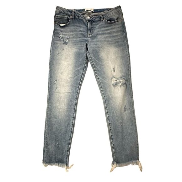 Dear John ~joyrich skinny fit jeans ~ size 32 ~ distressing throughout - Picture 1 of 14